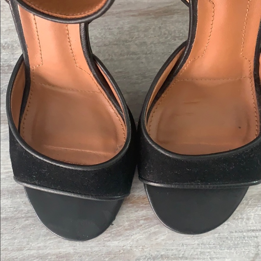 Givenchy Suede Shark Lock Heels - Picture 9 of 10